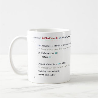 Bitcoin Halving Mug