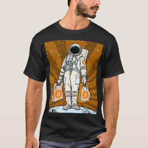 BITCOIN-HODL-Crypto Astronaut T-Shirt