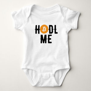Bitcoin Hodl me Baby Bodysuit