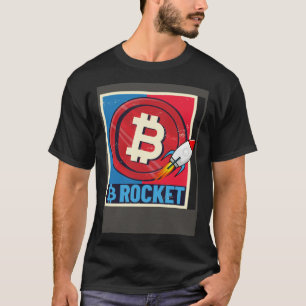 Bitcoin Hodler Bitcoin Rocket Course Explosion T-Shirt