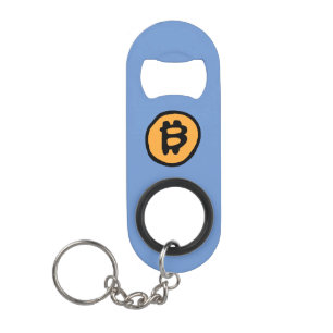 bitcoin keychain bottle opener