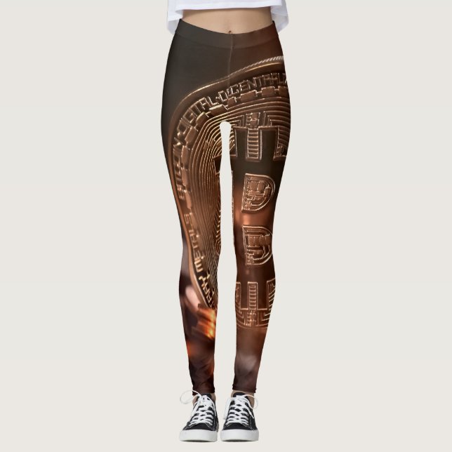 Bitcoin Leggings (Front)
