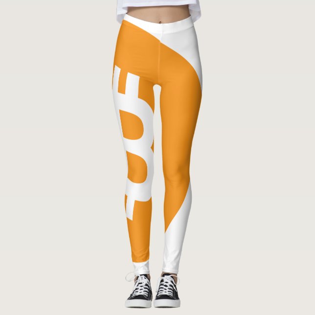 Bitcoin Leggings pour femmes (Devant)