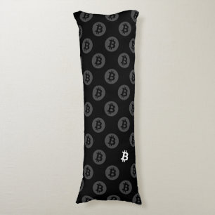 Bitcoin Logo Body Pillow