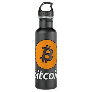 Bitcoin Logo Cryptocurrency BTC Hoodie 710 Ml Water Bottle