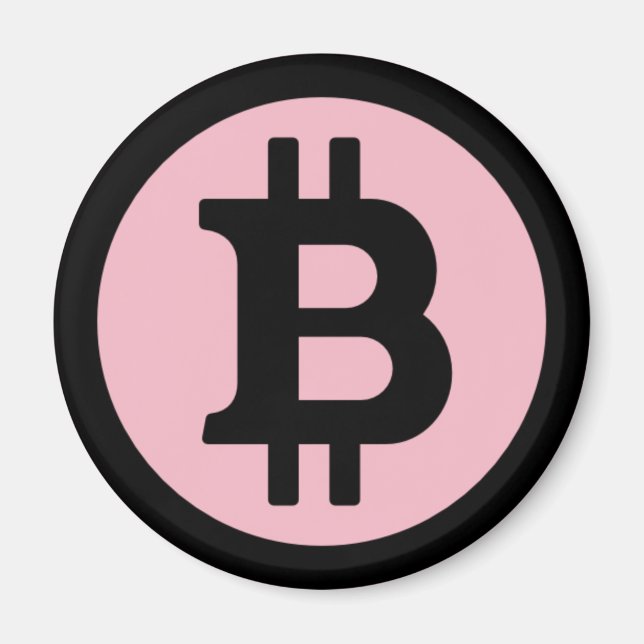 Bitcoin Logo Magnet (Front)