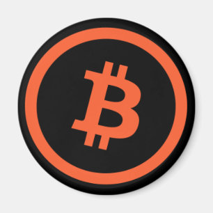 Bitcoin Logo Magnet