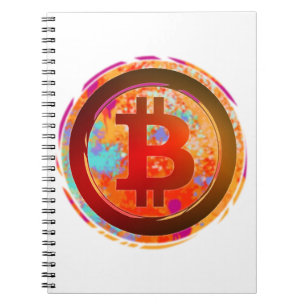 Bitcoin Logo Notebook