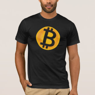 Bitcoin logo (orange) T-Shirt