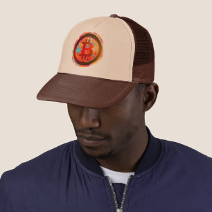 Bitcoin Logo Trucker Hat