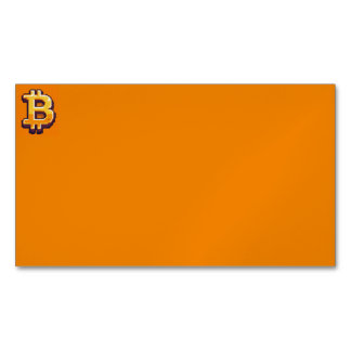 Bitcoin Magnetic Business Card