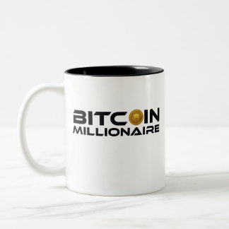 Bitcoin Millionaire Crypto Ethereum Investor Two-Tone Coffee Mug