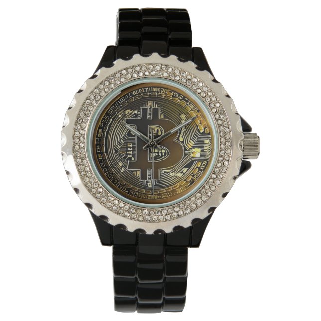 Bitcoin Montre Femme (devant)