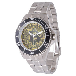 Bitcoin Montre inoxydable