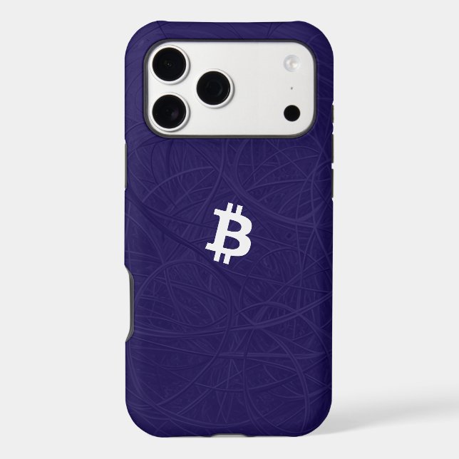 Bitcoin Neuron Dark Blue (Back)