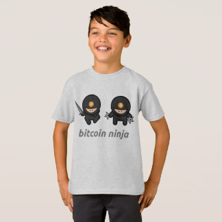 Bitcoin ninja kids T-shirt