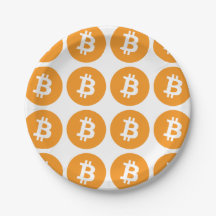 Bitcoin Paper Plates