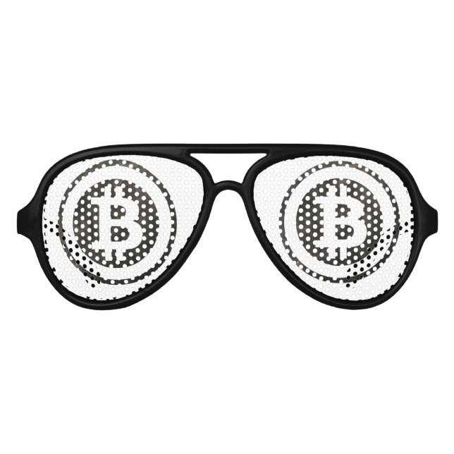 Bitcoin Party Shades Lunettes de soleil (Devant)