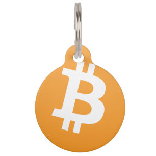 Bitcoin Pet Tag
