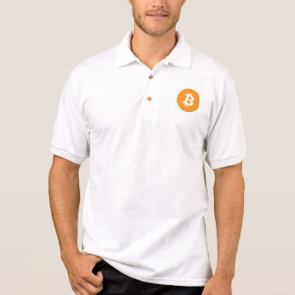 Bitcoin Polo Shirt; Men's 