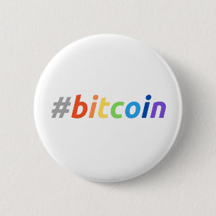 Bitcoin Rainbow 2 Inch Round Button