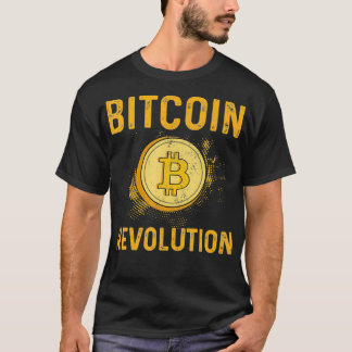 Bitcoin Revolution BTC Cryptocurrency Blockchain C T-Shirt
