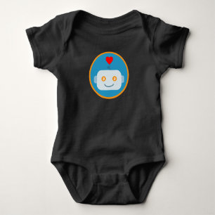 Bitcoin Robots T-Shirt Baby Bodysuit