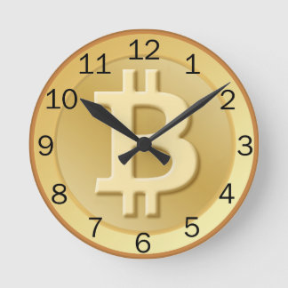 Bitcoin Round Clock