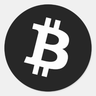Bitcoin Round Sticker