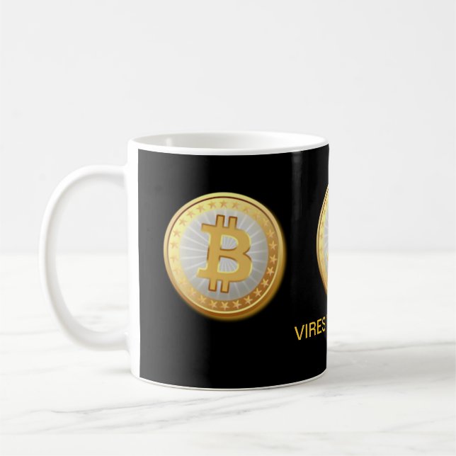 Bitcoin shell - M1b Coffee Mug (Left)