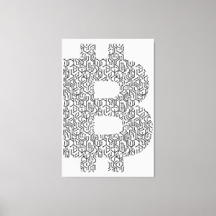 Bitcoin Simple Canvas Print