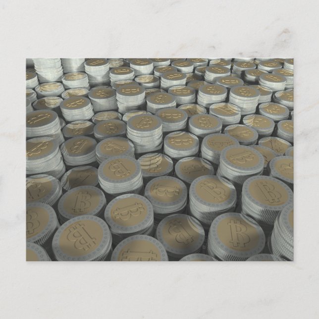 Bitcoin Stacks Postcard (Front)