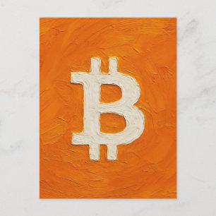 Bitcoin Standard (Oil, Style: 1) Postcard
