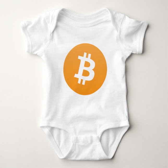 Bitcoin Standard Type 01 Baby Bodysuit (Front)