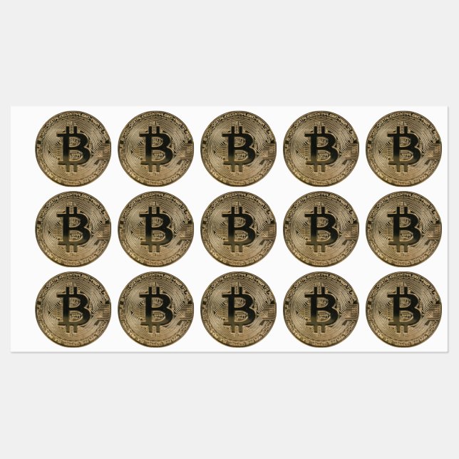 Bitcoin Stickers (Sheet)