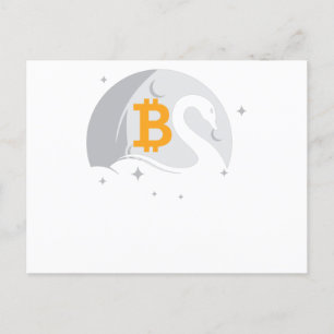 Bitcoin Swan Postcard
