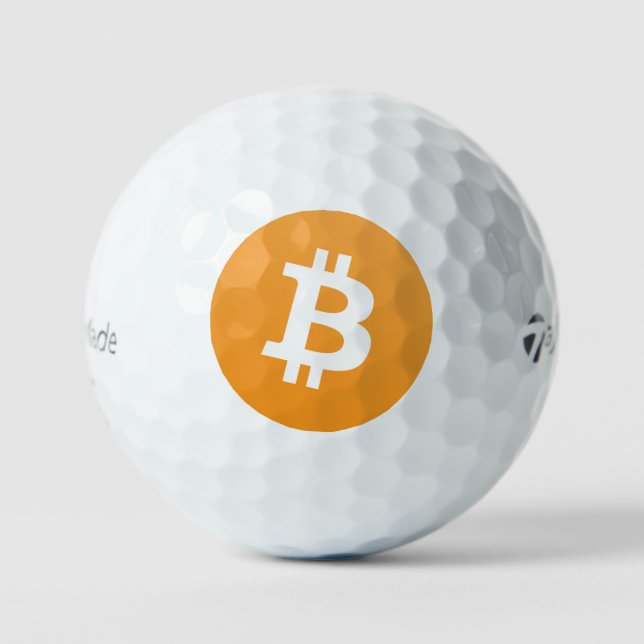Bitcoin TaylorMade TP5 Dozen Golf Balls (Front)