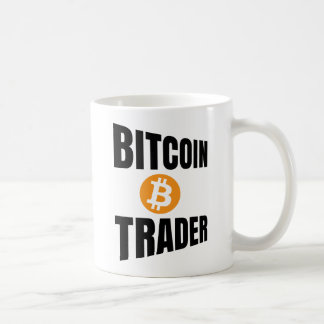 Bitcoin Trader Perspective Text Coffee Mug