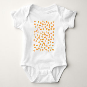 Bitcoin Wave BTC Crypto Token Baby Bodysuit