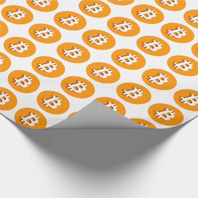 "BITCOIN" WRAPPING PAPER (Corner)