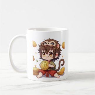 Bitcoin wukong coffee mug