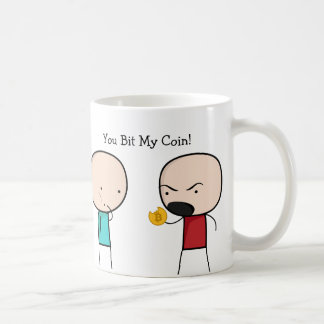 Bitcoin "You Bit My Coin" Mug
