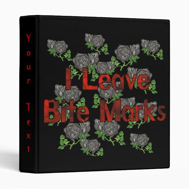 Bite Marks Binder (Front/Spine)