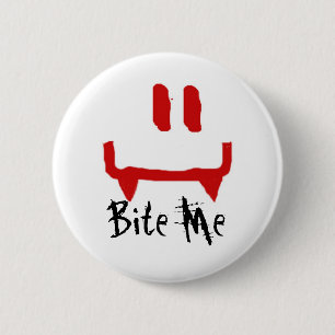Bite Me 2 Inch Round Button