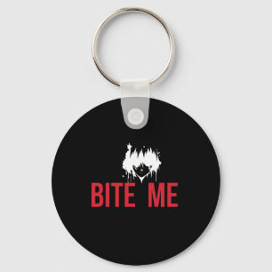 Bite Me: A Spooky and Playful Twist"  Keychain