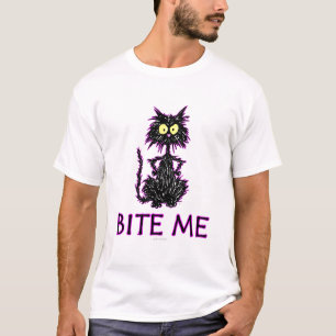 Bite Me! Cat Gift Designs T-Shirt