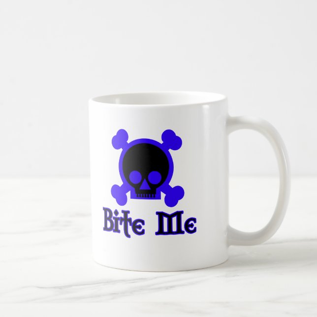 Bite Me Coffee Mug (Right)
