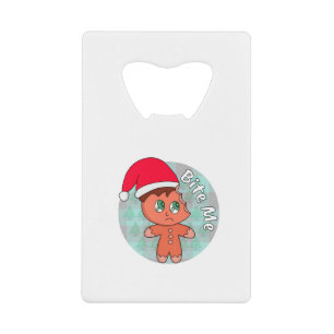 Bite Me Credit Card Bottle Opener