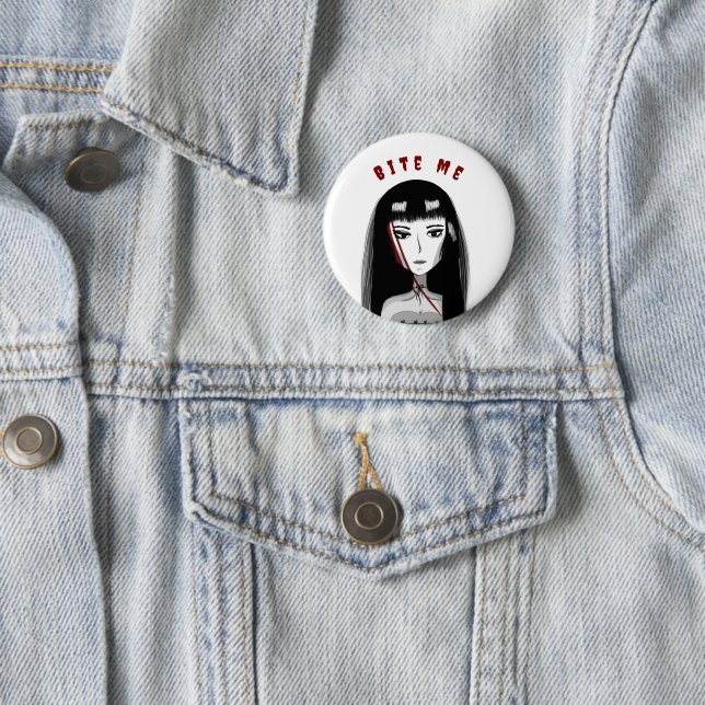 Bite Me Emo Pin (In Situ)