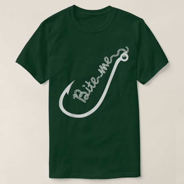 Bite Me Funny Angling Fishing Tee 214  (Design Front)
